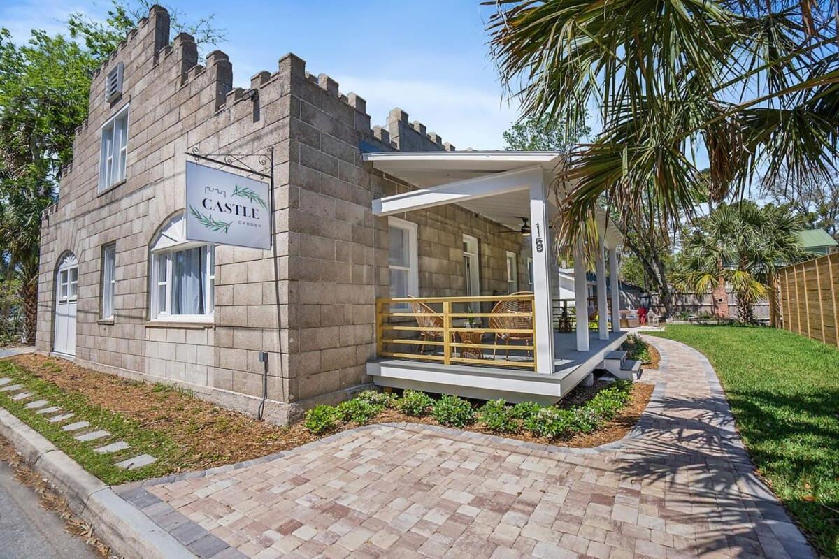 Remodeled Historic 1800S Carriage House, The Castle Garden, Colonial Modern Mansion Villa St. Augustine Kültér fotó